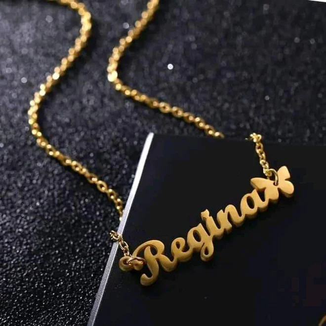Customized Single Name Necklace