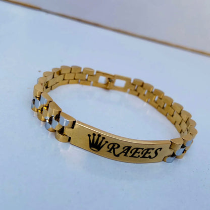 Personalized Name Bracelet – Unisex
