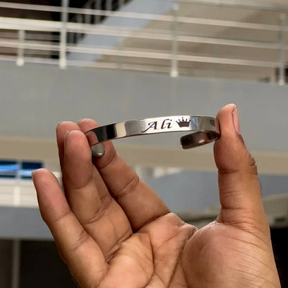 Customize Karha ,Bracelets , Bangle for Men & Women Custom Engraved