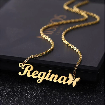 Customized Single Name Necklace